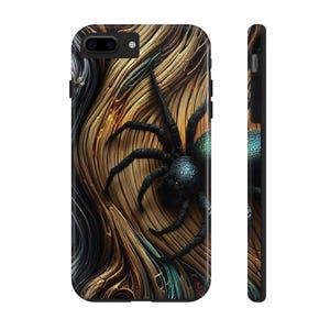 Spider-Inspired Tough Phone Case - Durable Protection, Unique Design, Gift for Spider Lovers, Halloween Decor, Arachnid Art