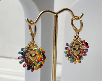 Heart earrings