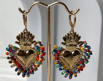 Heart earrings