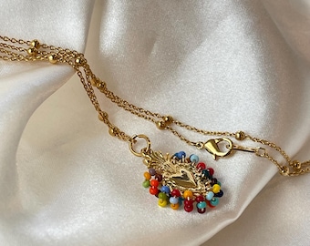 Chain with heart pendant