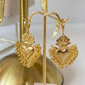 Heart earrings