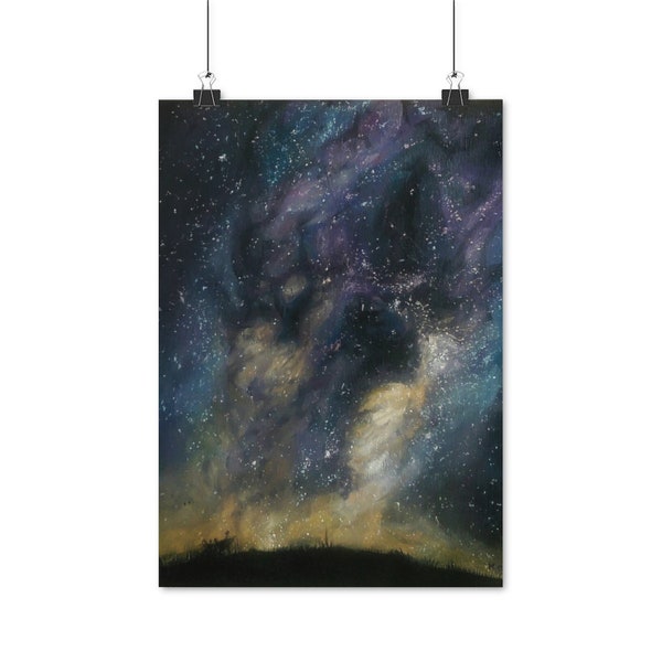 The Milky Way, Astronomy Print - Artwork Reproduction