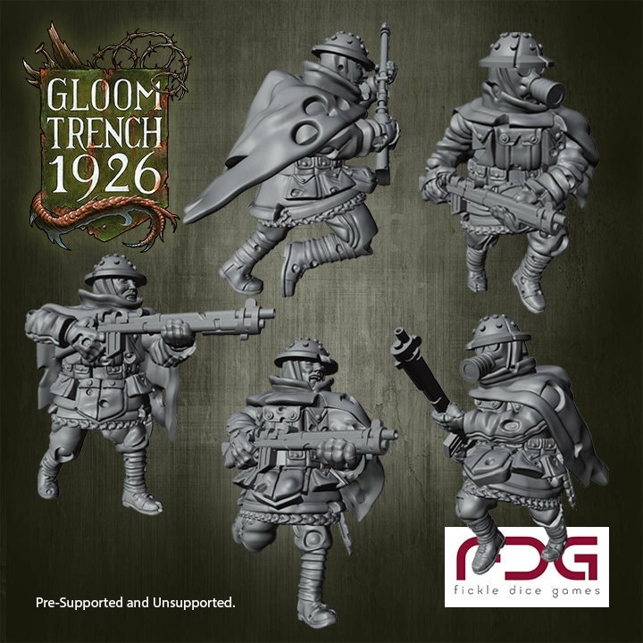British Riflemen Advancing, Historical, Turnip28 / Wargaming 