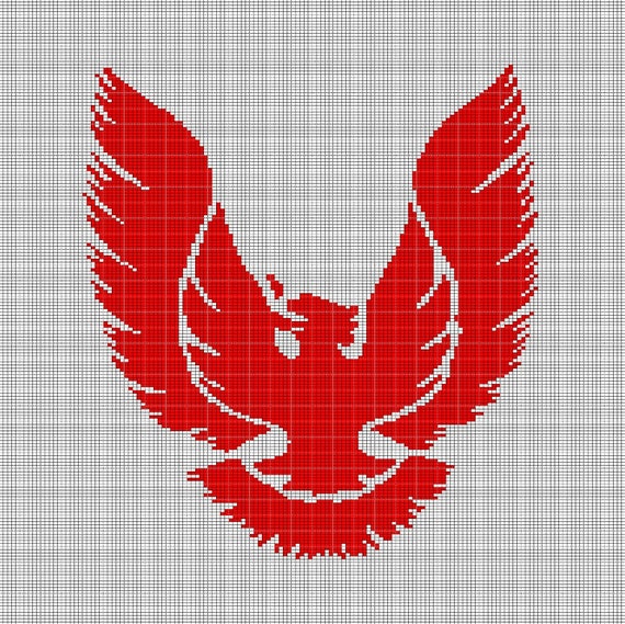 Phoenix Crochet Afghan Pattern Graph Etsy