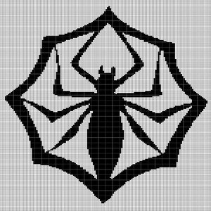 Graphghan Spider Spider Crochet Afghan Pattern Graph - Etsy