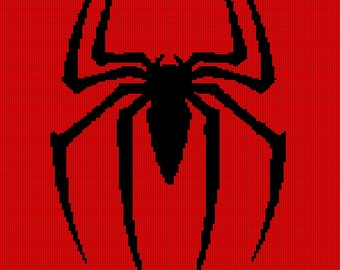 Spider crochet afghan pattern graph