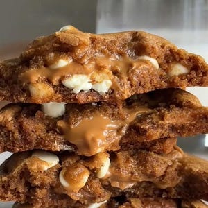 Gourmet Stuffed Cookies: Biscoff, Nutella, Caramel, Pistachio - Mixed Box (10)