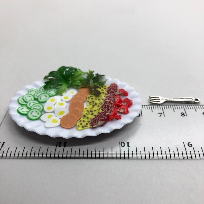 1:6 Scale Food Cold Cuts Doll Food Dollhouse Food Miniature Food - Etsy