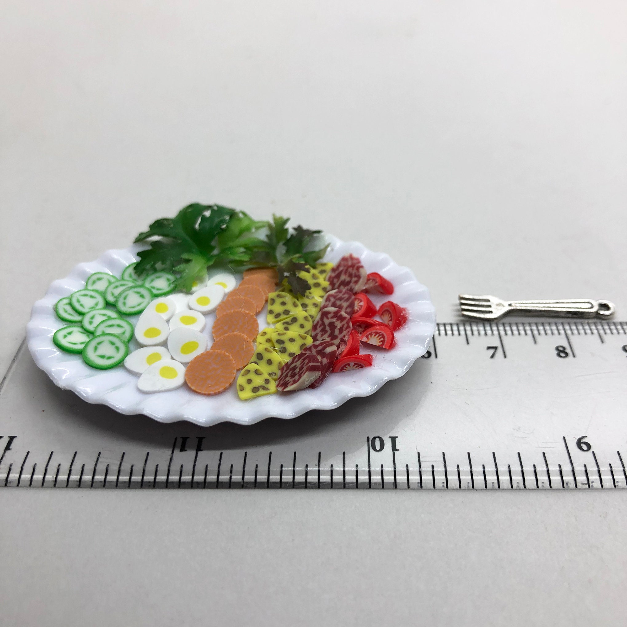 1:6 Scale Food Cold Cuts Doll Food Dollhouse Food Miniature Food - Etsy