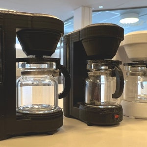 Koffiezetapparaat voor poppendiorama&#39;s van 12 inch