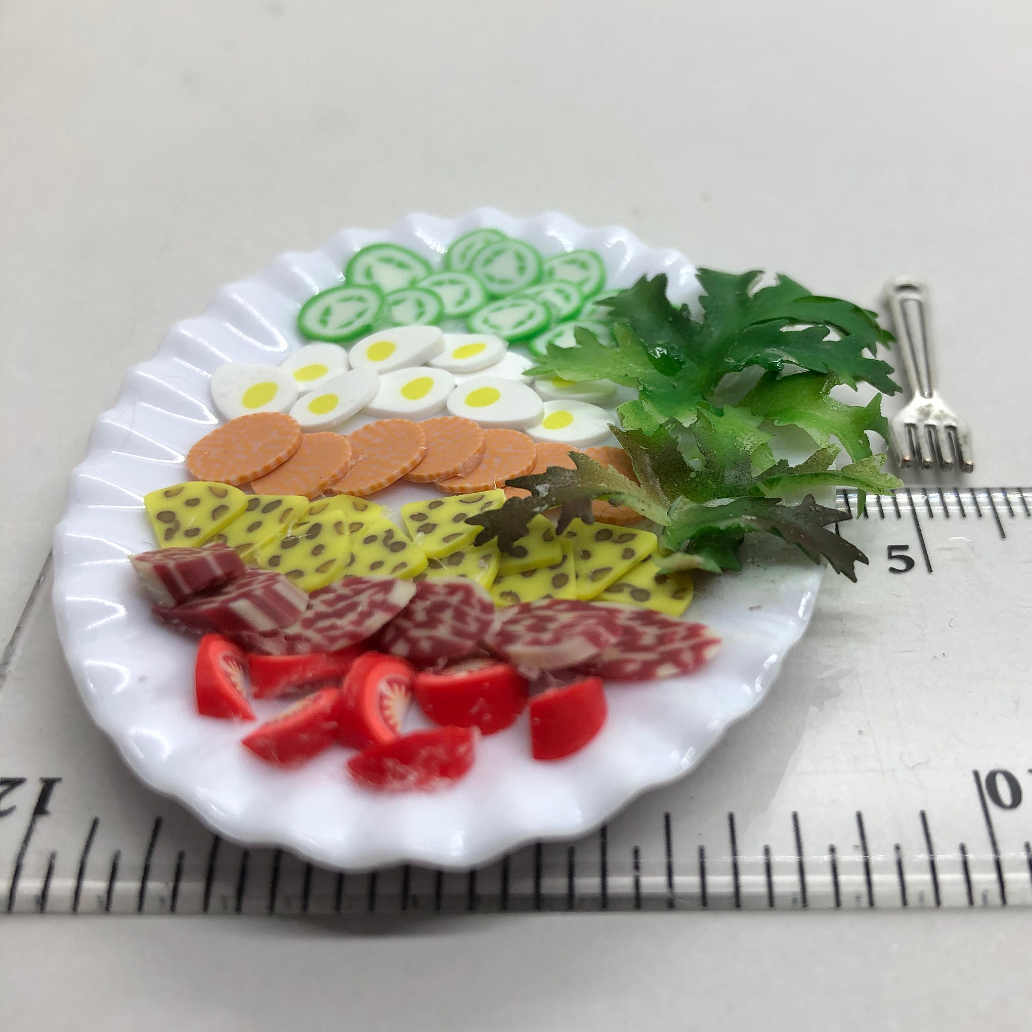 1:6 Scale Food Cold Cuts Doll Food Dollhouse Food Miniature Food - Etsy