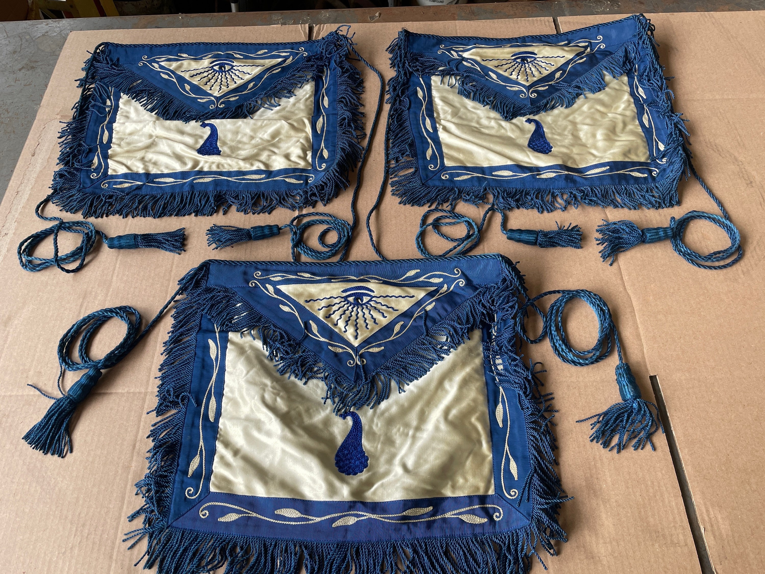 Vintage Masonic Aprons - Etsy