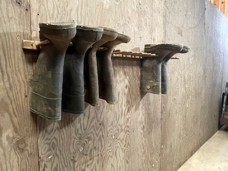 1 Vintage Garden Tool Wall Storage Rack 51-1/4 X 7-1/4 Versatile ...