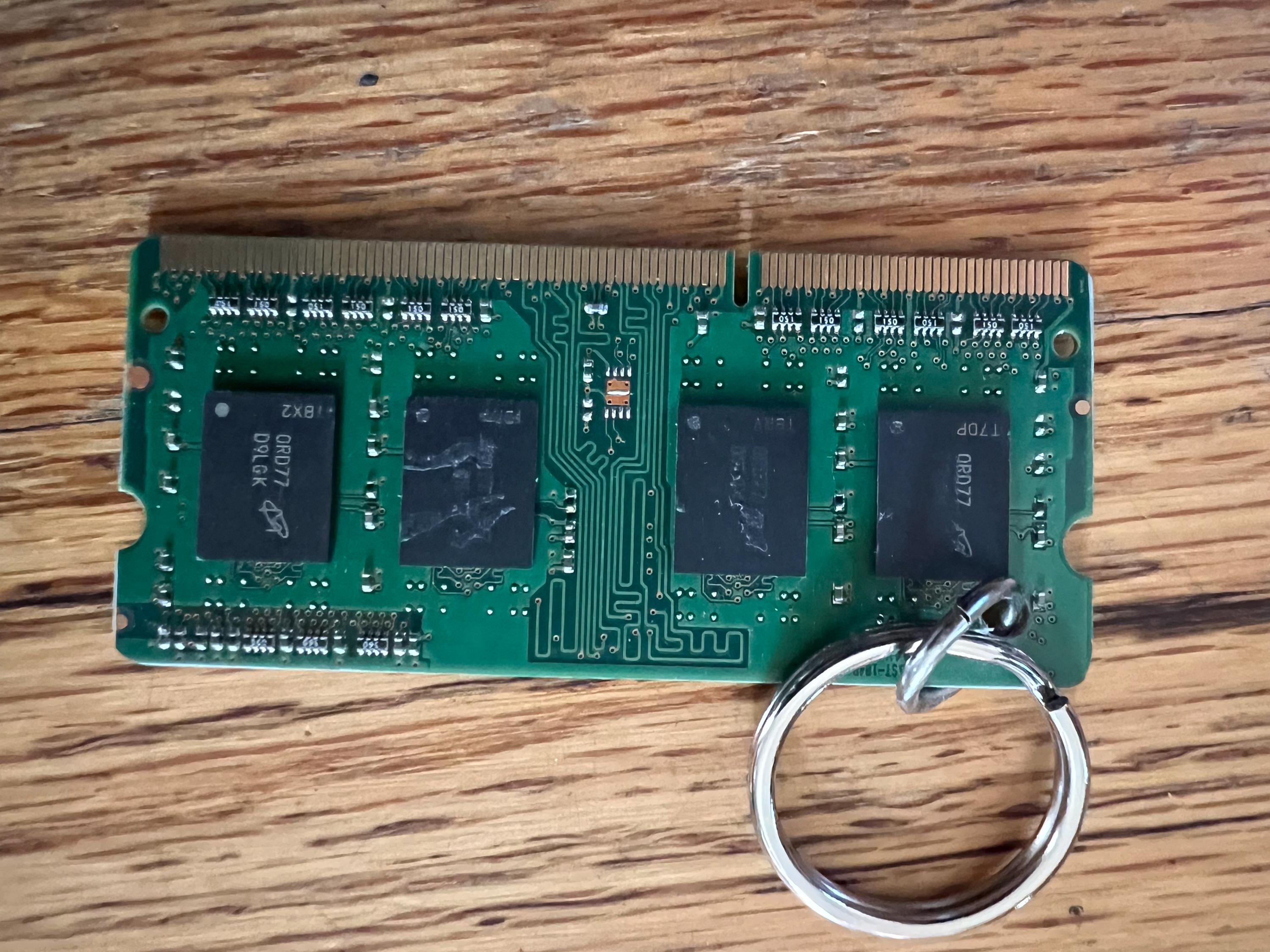 Computer RAM Keychain - Etsy
