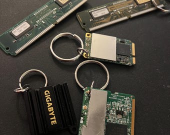 Computer Processor keychains