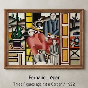 キュビズムの人物画、フェルナン・レジェの3人の人物画、モダニズムの壁画ダウンロード