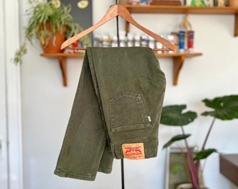 Levi's Straus & Co. Green Denim Jeans