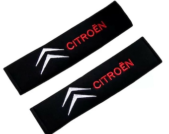 Almohadillas para cinturones de seguridad CITROEN Racing - Cactus Piccaso Aircross Berlingo C1 C3 C4 DS3