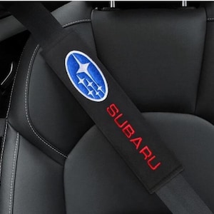Subaru Coussinets de ceinture de sécurité Accessoires pour voitures Subaru Cadeau pour les fans de Subaru 1 paire