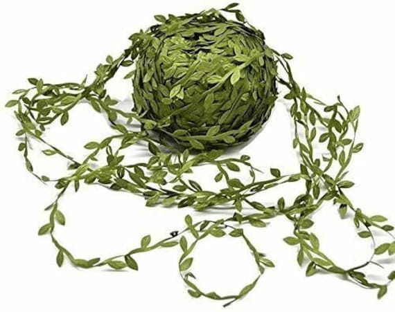PSL 10m Artificial Leaf String Flowers Vine Wall Hanging Silk Flower Garland UK