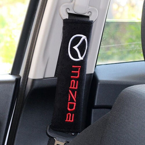 Mazda Car Seat Belts Covers Padding Safety Belt Pads 2 3 5 6 CX5 CX9