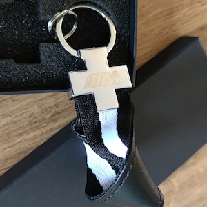 BMW M Leather Keyring Key Chain Fob Limited 2021 Unique Gift New