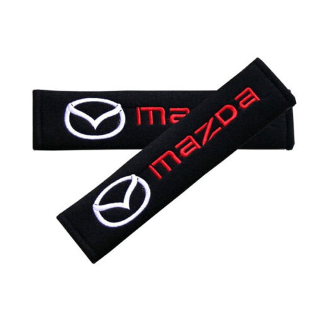 Mazda Car Seat Belts Covers Padding Safety Belt Pads 2 3 5 6 CX5 CX9