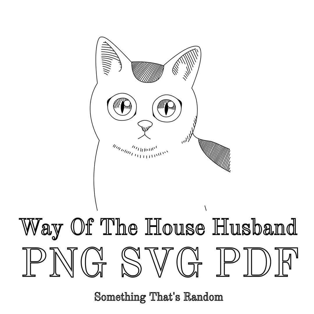 Gin From Way of the House Husband SVG PNG PDF