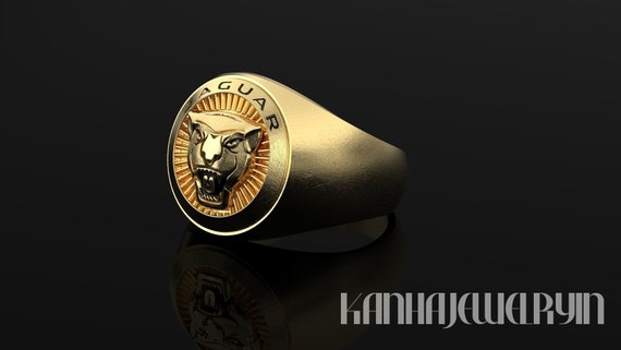 Jaguar symbol best sale ring