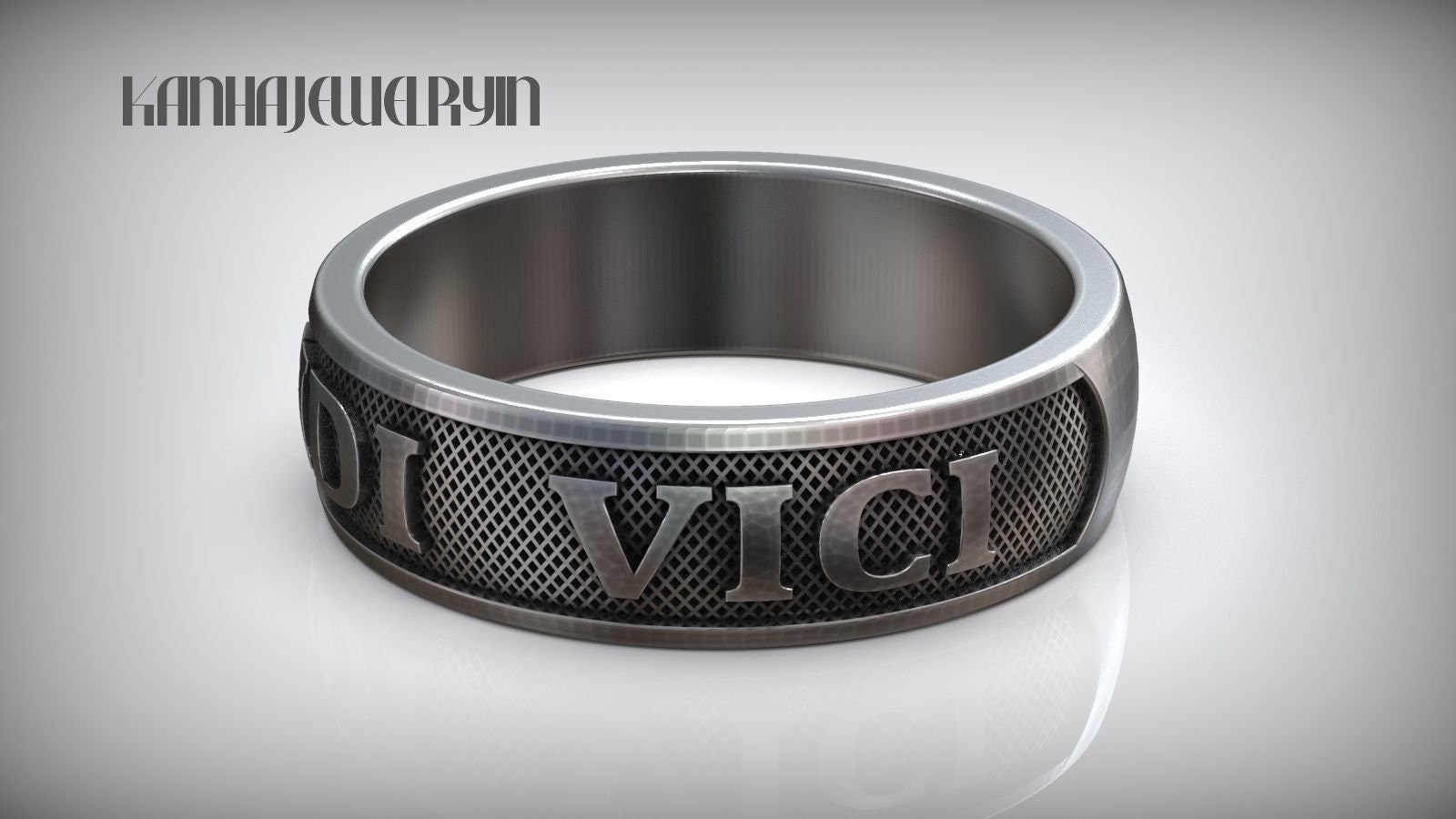 Veni Vidi Vici Adjustable Size Fashion Ring - Kiola Designs