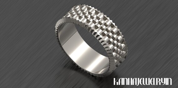 Anillo rolex plata precio clearance