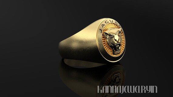 Jaguar symbol ring sale