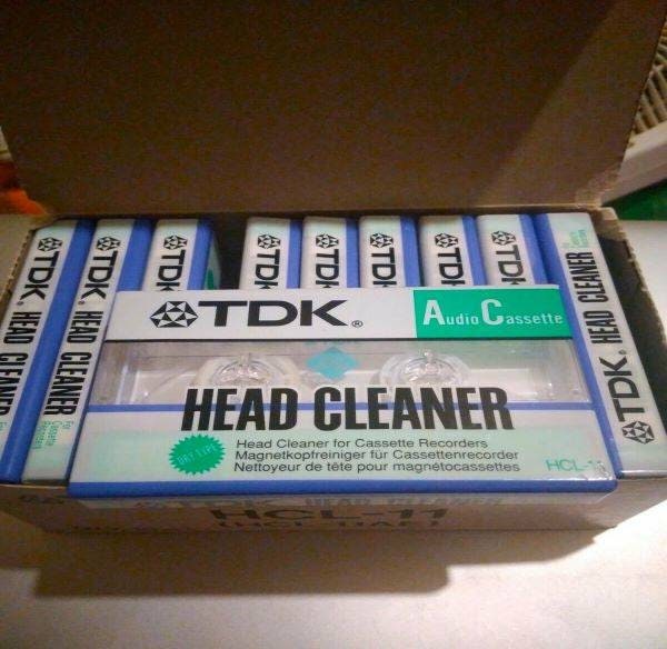 TDK Audio Tape Cassette Head Cleaner HCL11 New / Old Stock Keep Your  Walkman in Top Condition Vintage Accessories 