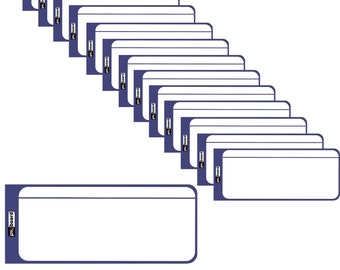 Magnetic Story Cards: Kanban & Scrum Board Agile Management (Pack of 15)