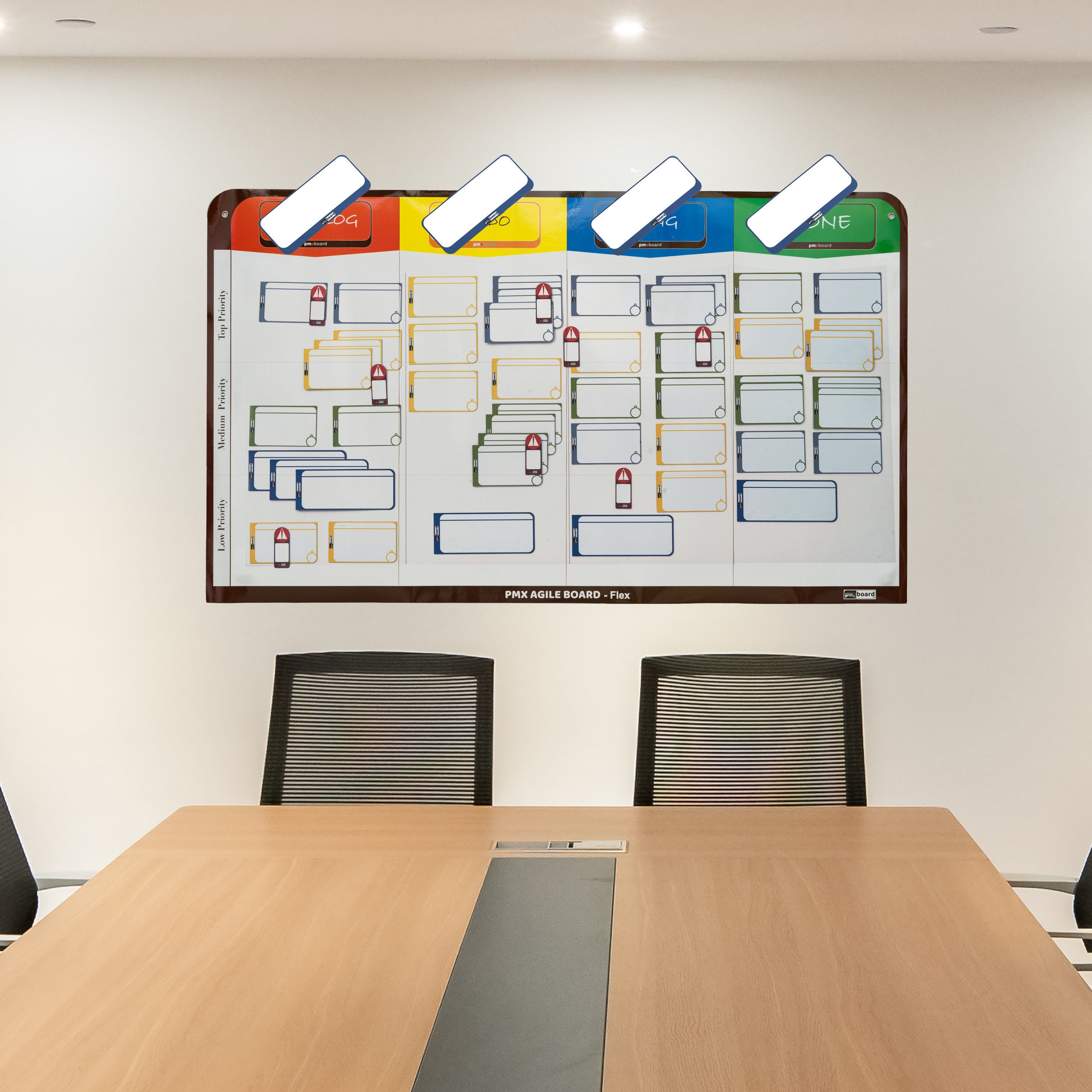 4 Column Kanban Board Scrum Board Flexible Agile Etsy