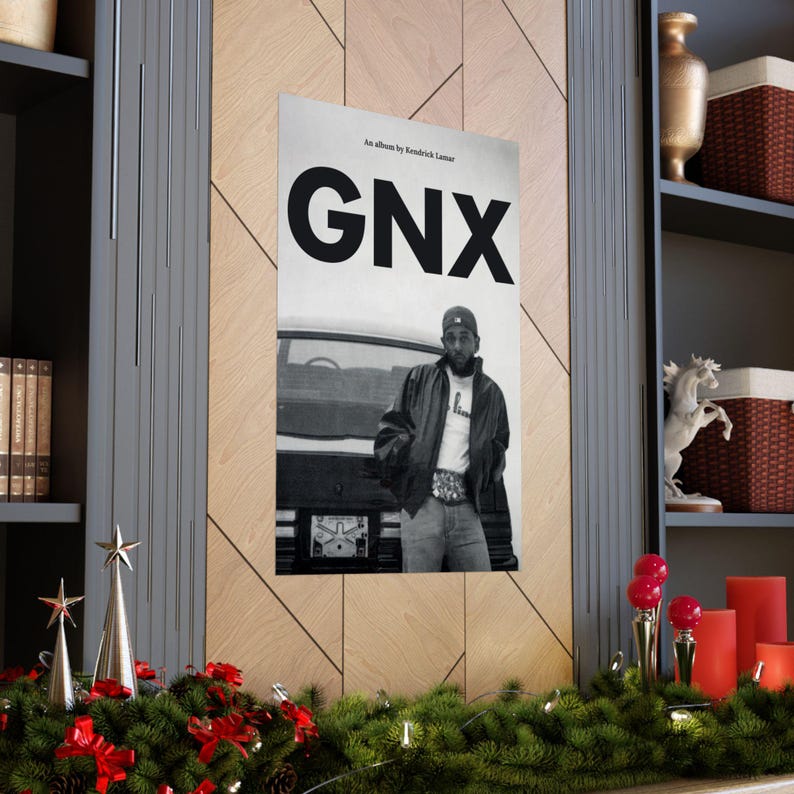 Kendrick Lamar GNX Poster Music Poster Kendrick Lamar Album GNX