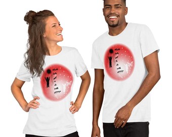 Camiseta unisex de mezcla de algodón peinado / Suave, ligera y preencogida