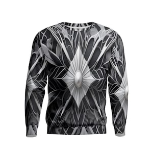 Shadow plate design -Men&#39;s Sweatshirts