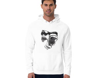 Broken goods porcelain face hoodie