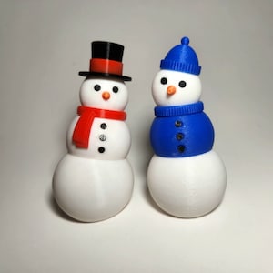 Articulated Snowman Fidget