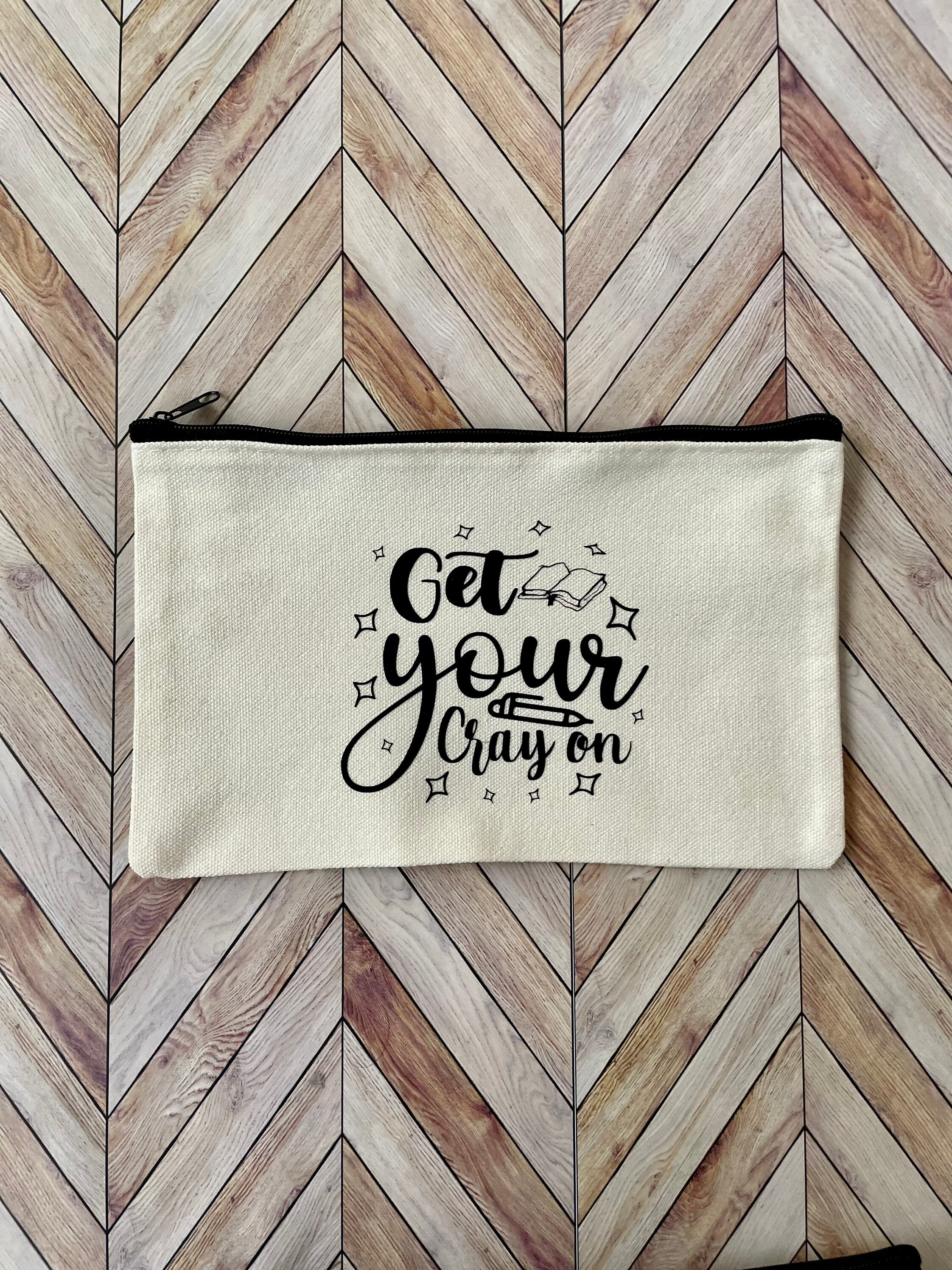 Lustige Make-up-Tasche Für Lehrer – „I Want Summer Break“, Maschinenwaschbar, 23x17 Cm