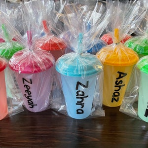 Kids Color Changing Cups (12 oz) Customized and Personalized