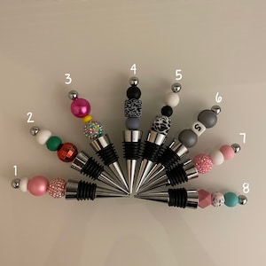 Beaded Wine Stoppers