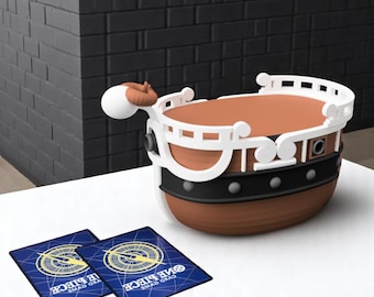 Caja de cartas Anime Ship: almacenamiento de cartas TCG y MTG