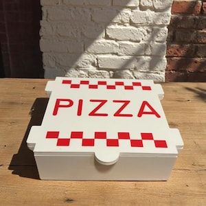 Scatola per mazzo Pizza MTG / Contenitore per mazzo Commander / Regalo divertente per i giocatori di Magic the Gathering - Scatola per mazzo Magic the Gathering EDH, regalo divertente