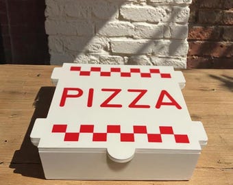 Pizza MTG Deck Box: Aufbewahrung für Kommandant / EDH, lustiges Geschenk