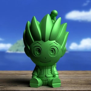 Chibi Gon Anime Figure - 3D Printed Energetic Adventurer Figure – Highly Detailed Anime-Inspired Collectible