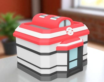 Gaming Center Deck Box: TCG Storage for 100 Double-Sleeved Cards