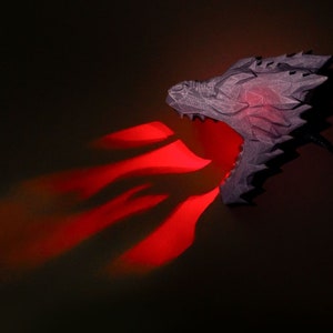Dragon Night Lighting Wall Decor & Light Wall Art
