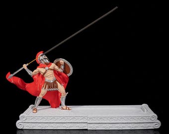 3D Printed Warrior Incense Holder: Viking Samurai Home Decor